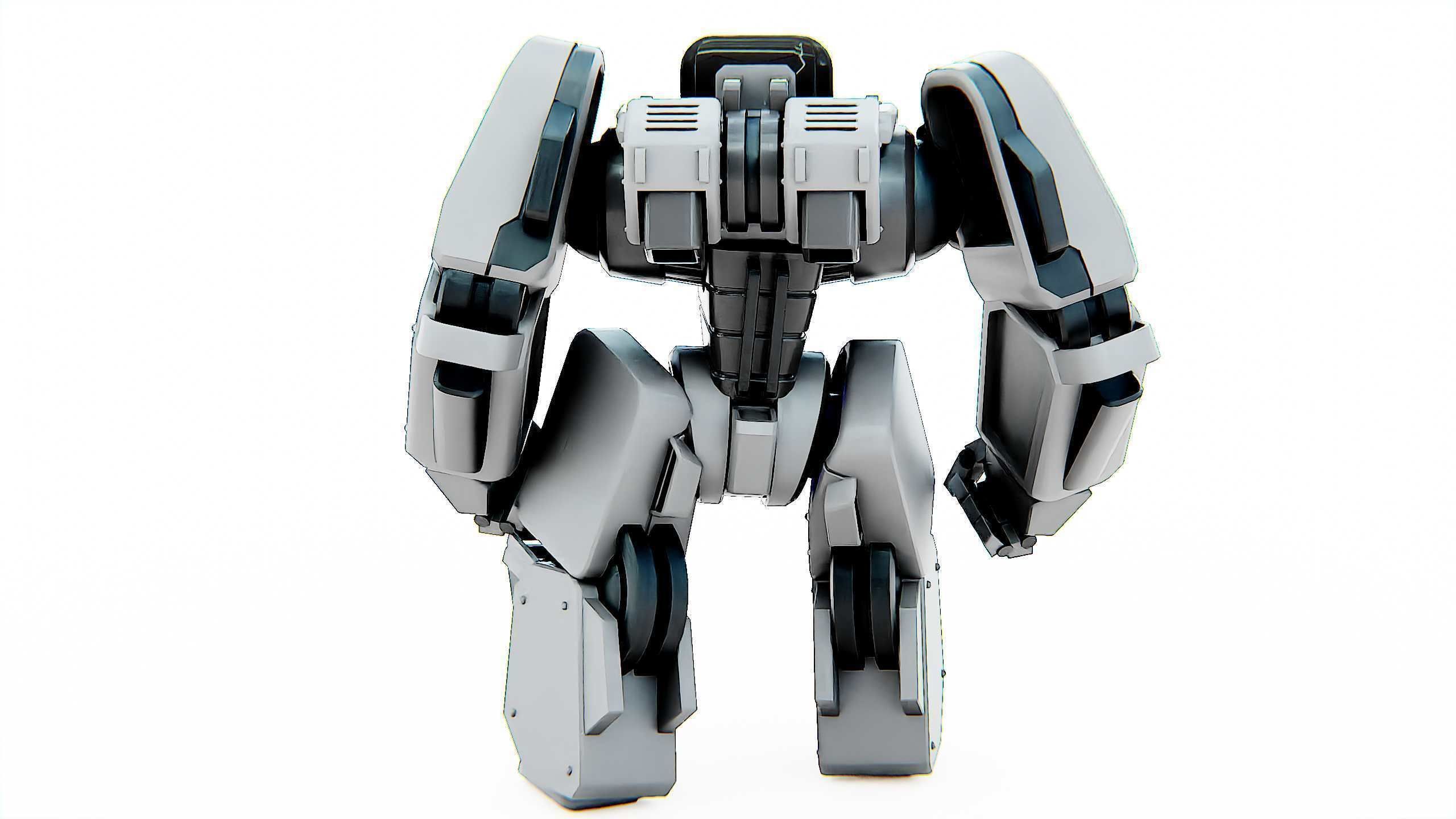 BATTLE DROID SPYKER  Rigged for Unreal Engine - Unity - MIXAMO 3D model_12