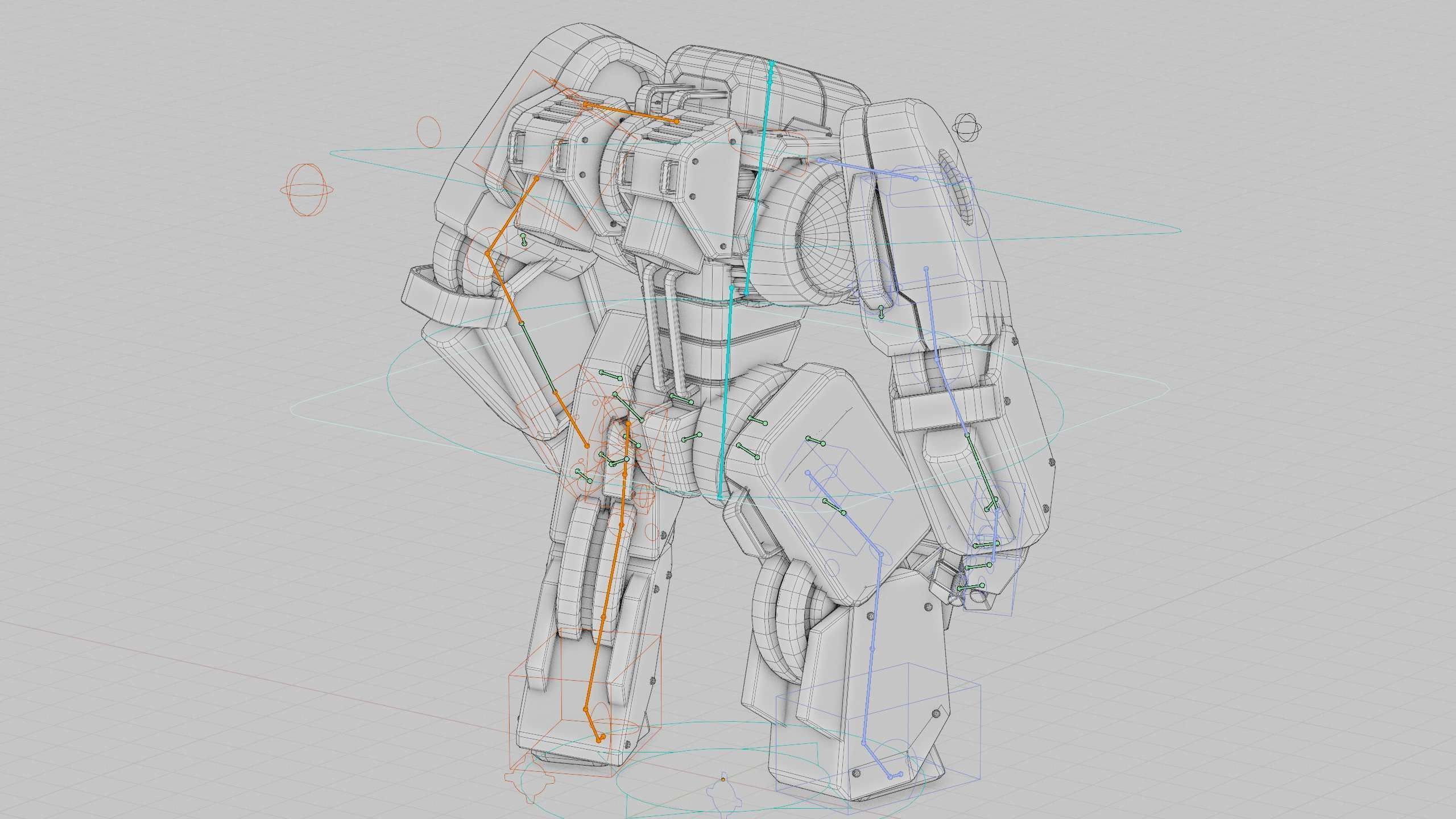 BATTLE DROID SPYKER  Rigged for Unreal Engine - Unity - MIXAMO 3D model_41