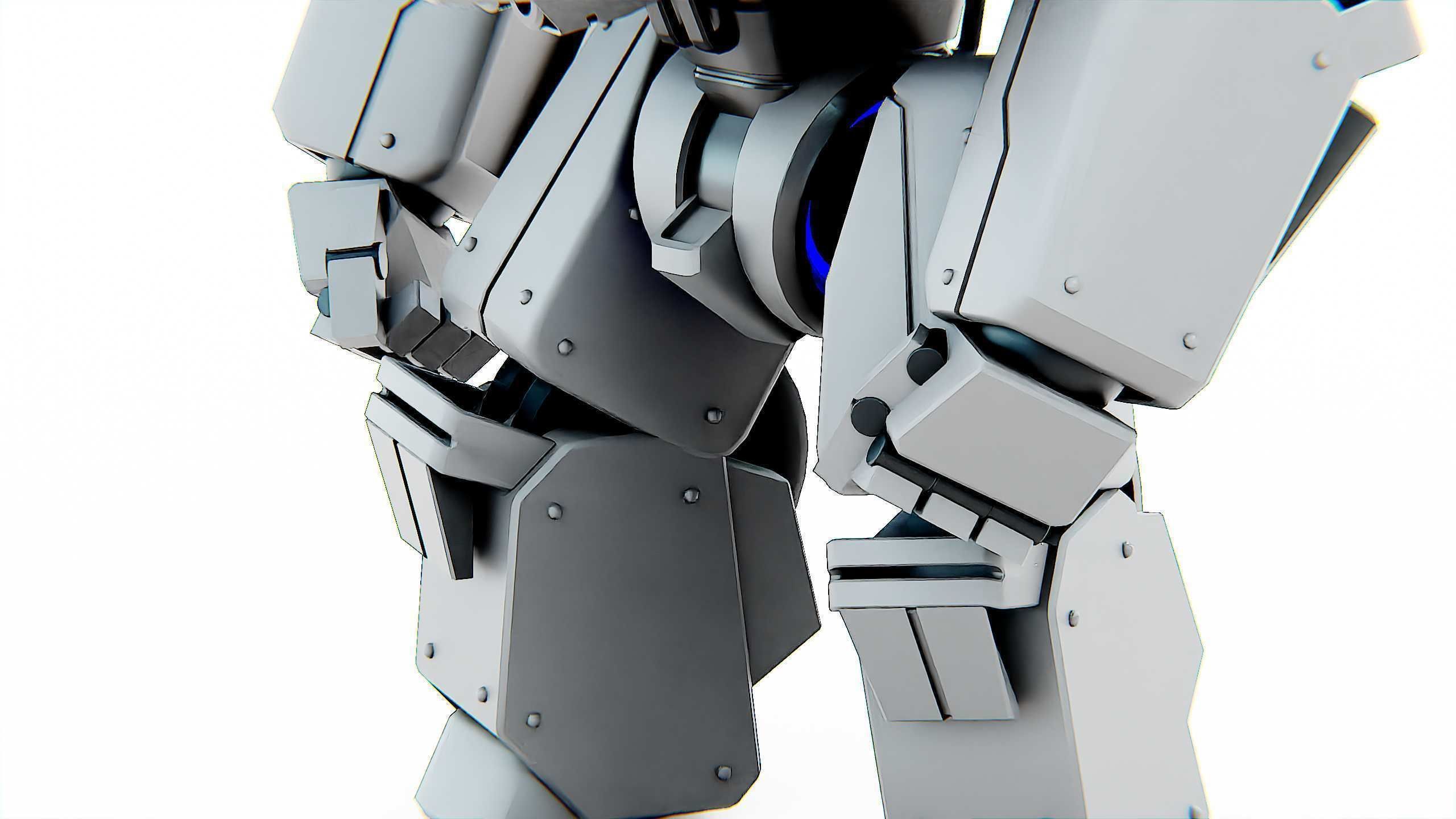 BATTLE DROID SPYKER  Rigged for Unreal Engine - Unity - MIXAMO 3D model_25