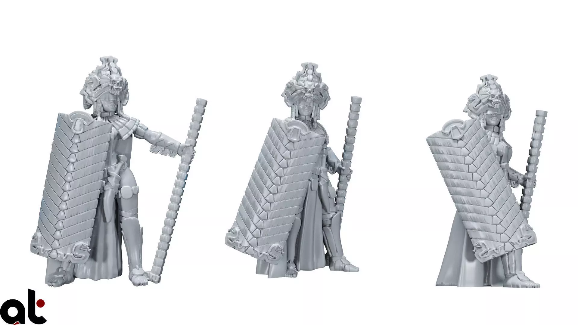 Amazon Serpentguards 3D print model_0