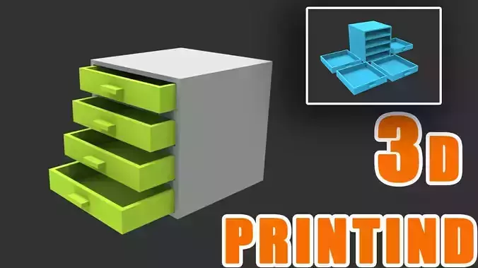 storage-box 3D print model