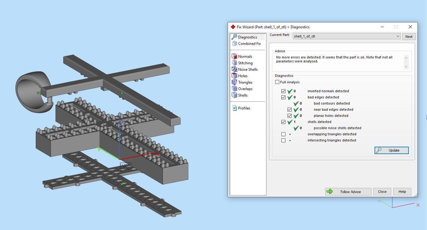 Pendant Cross 3D print model_4