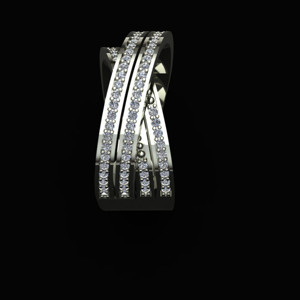 Godl Ring 3D print model_2