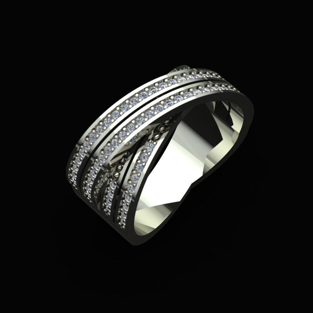 Godl Ring 3D print model_1