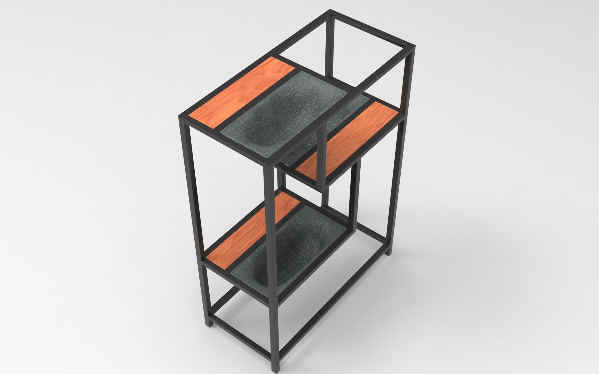 Kefh Planter Low-poly 3D model_1