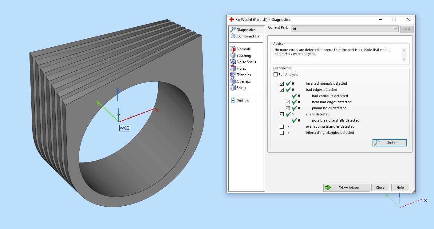 Gold Ring 3D print model_3