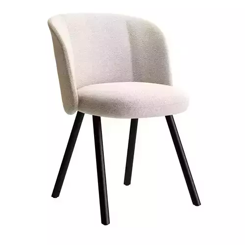 Mikado Upholstered Chair by Vitra 3D model