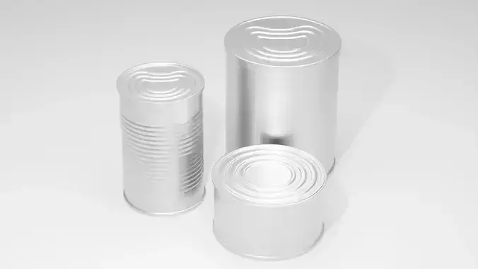 Can Food 3D model