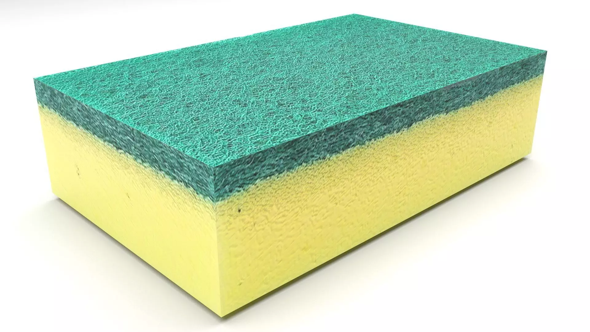 Dishwashing Sponge 3D model