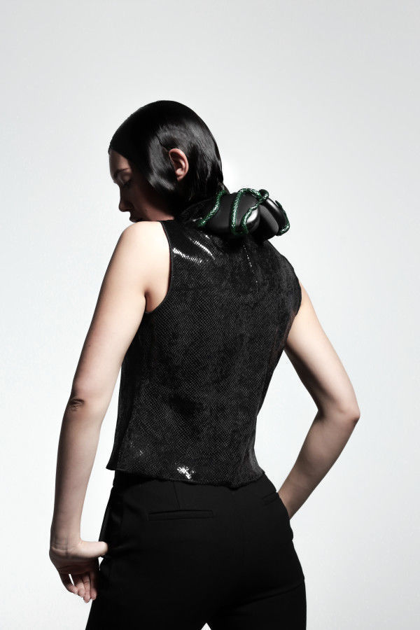 Airpods Max Attachments Serpent 3D print model_11