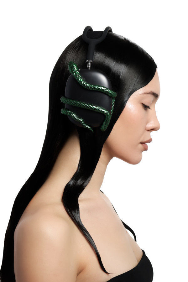 Airpods Max Attachments Serpent 3D print model_7