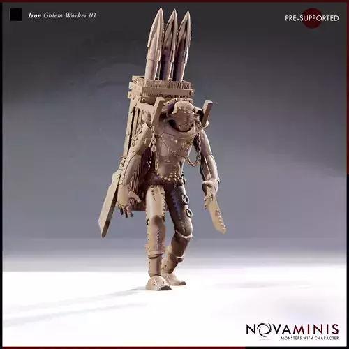 Iron Golem Worker 01