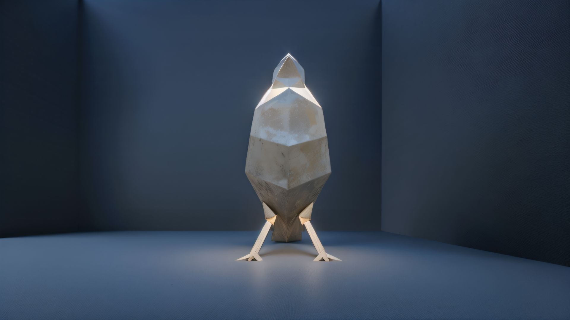Poligon Bird Free 3D print model_2