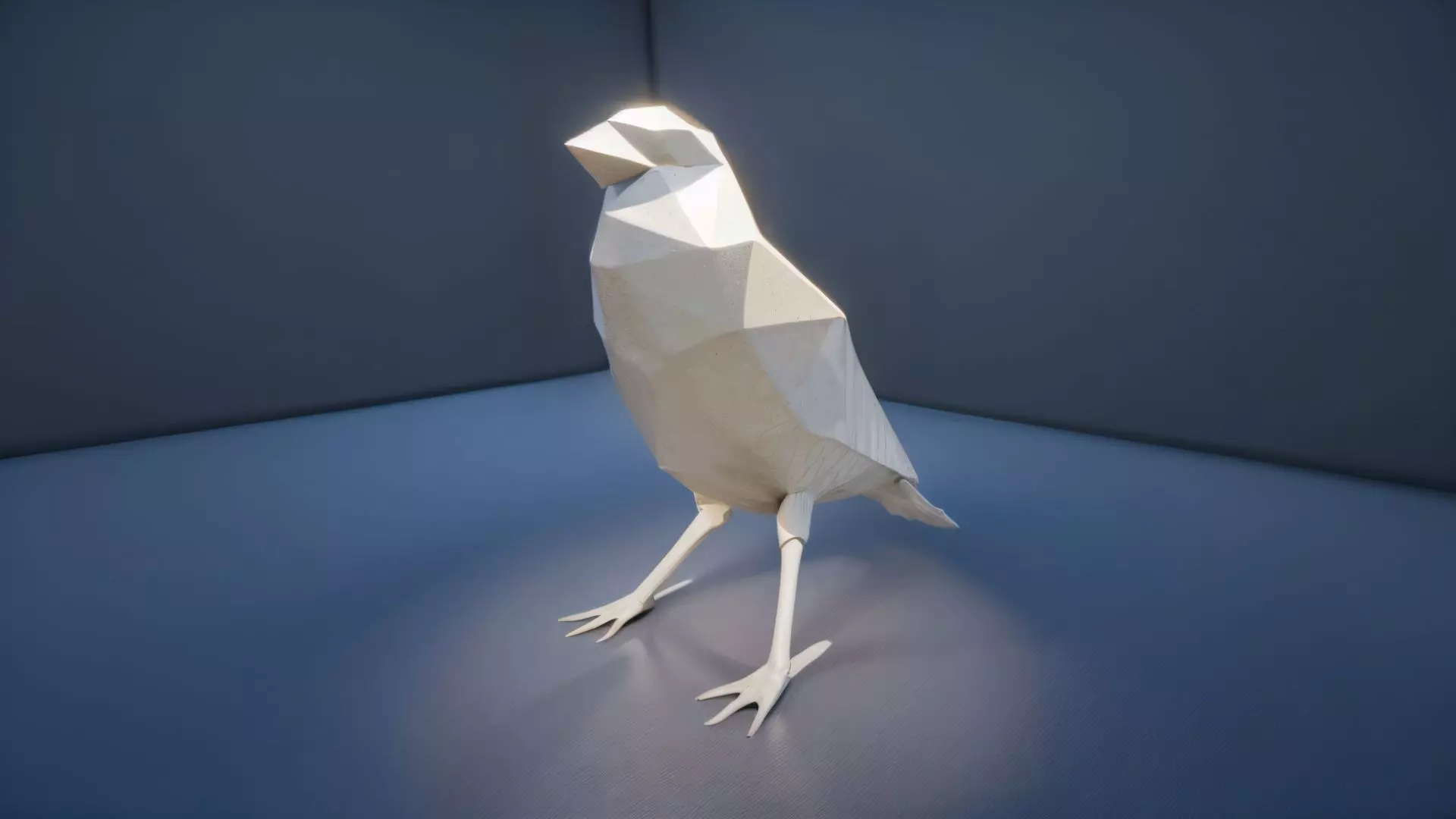 Poligon Bird Free 3D print model_0