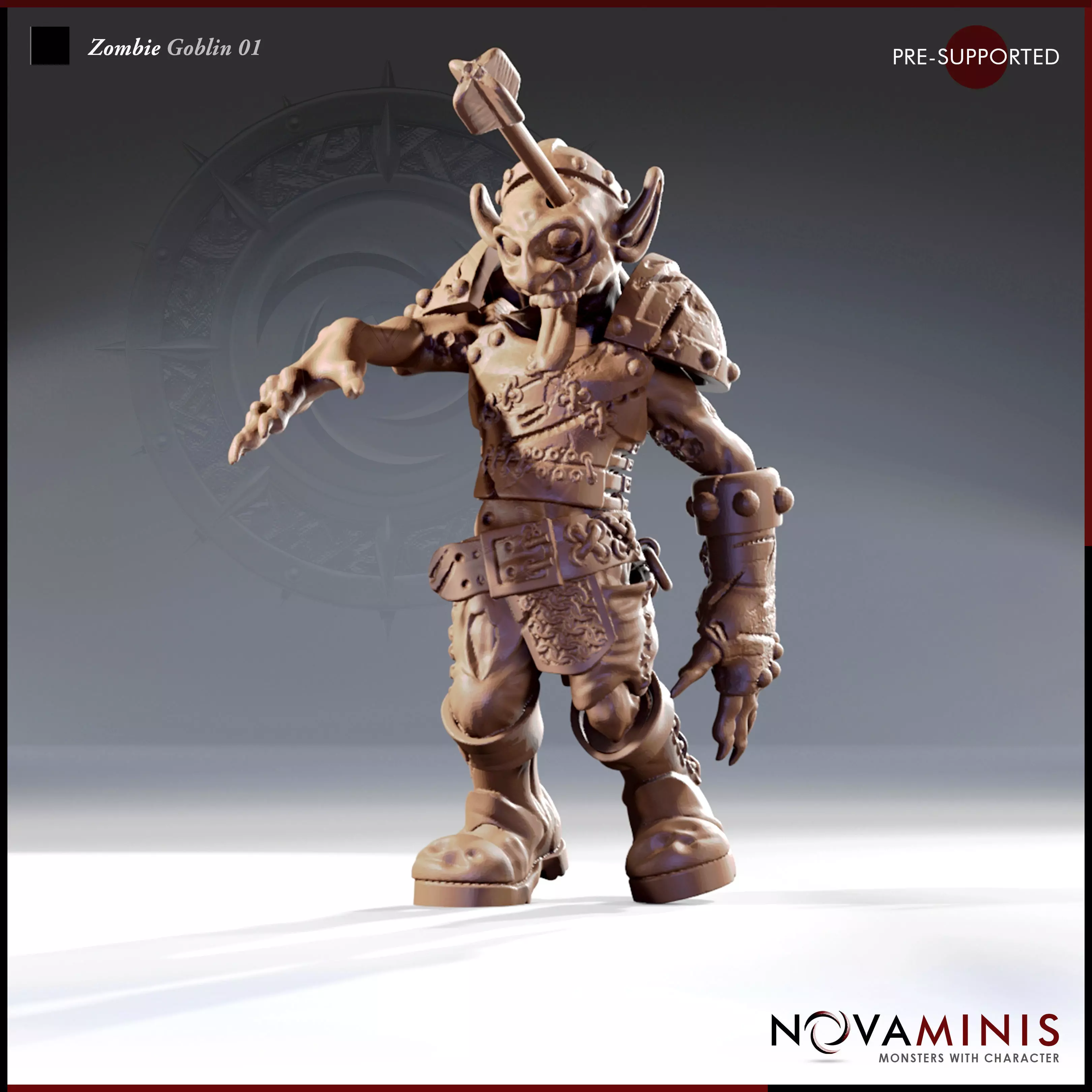 Zombie Goblin 01 3D print model_0