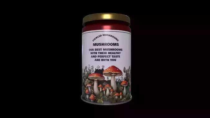 Pickled Mushrooms - GAME READY PBR