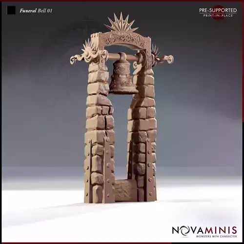 Funeral Bell 01 3D print model
