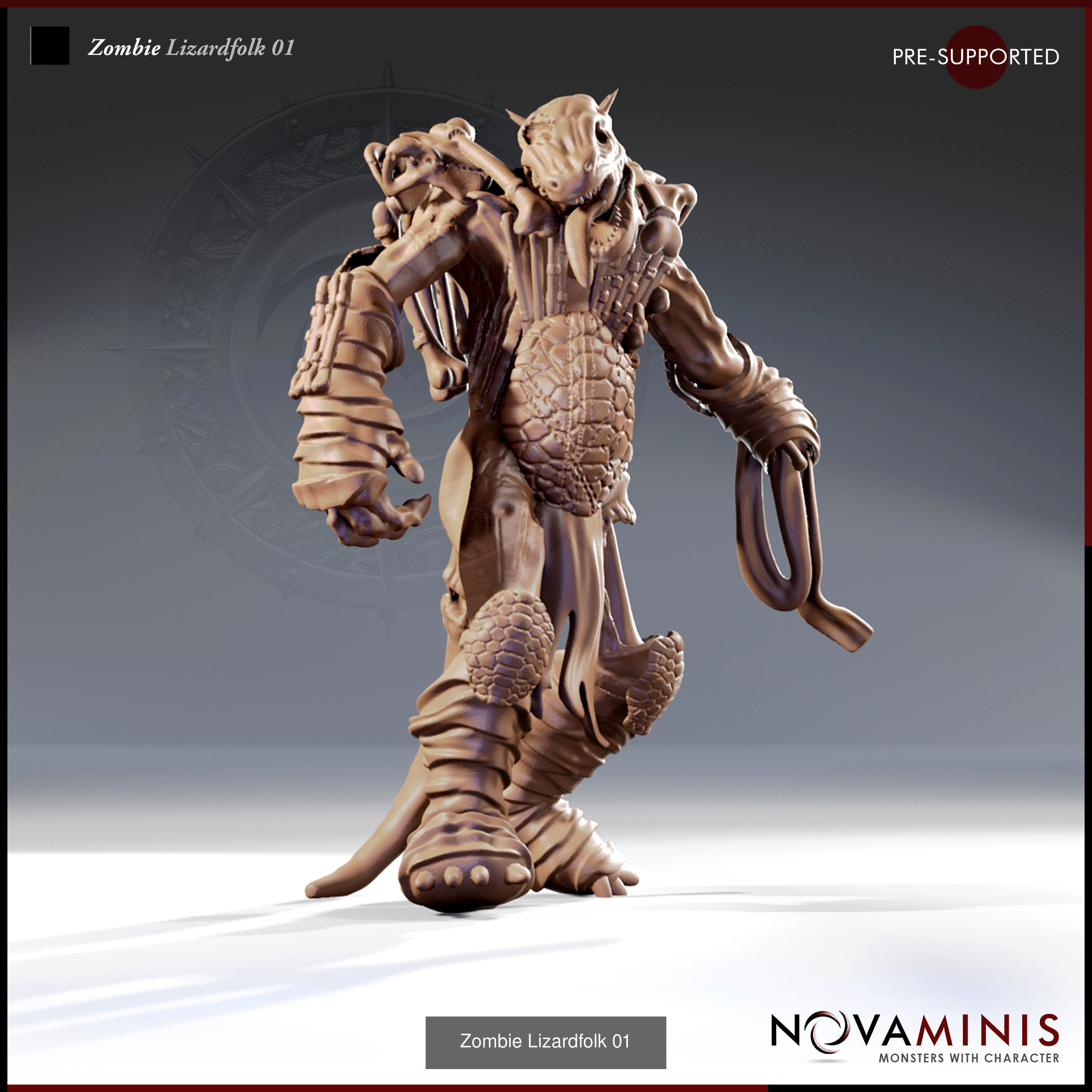 Motley Zombies - Mors Mihi Lucrum 3D Model Collection_20