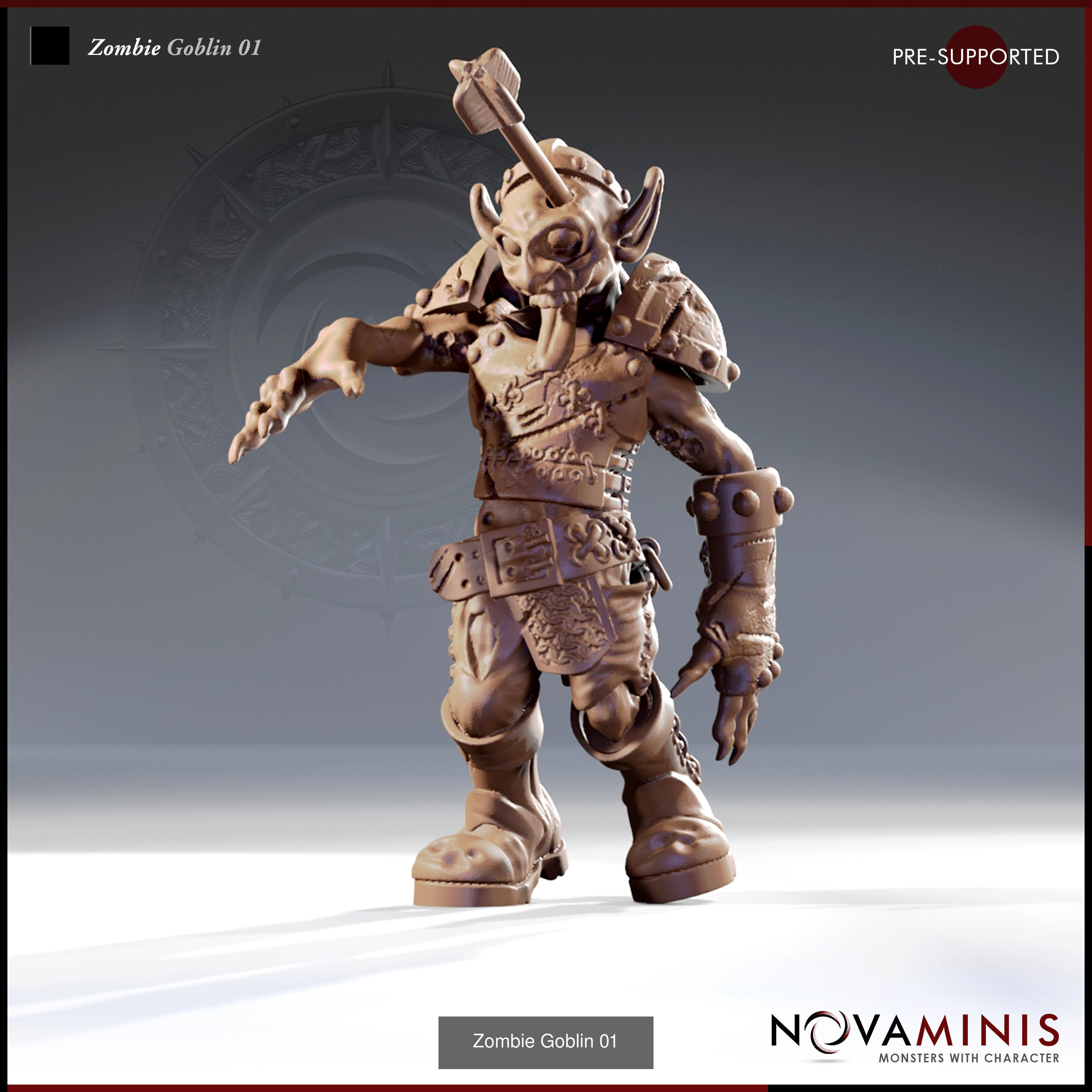 Motley Zombies - Mors Mihi Lucrum 3D Model Collection_25
