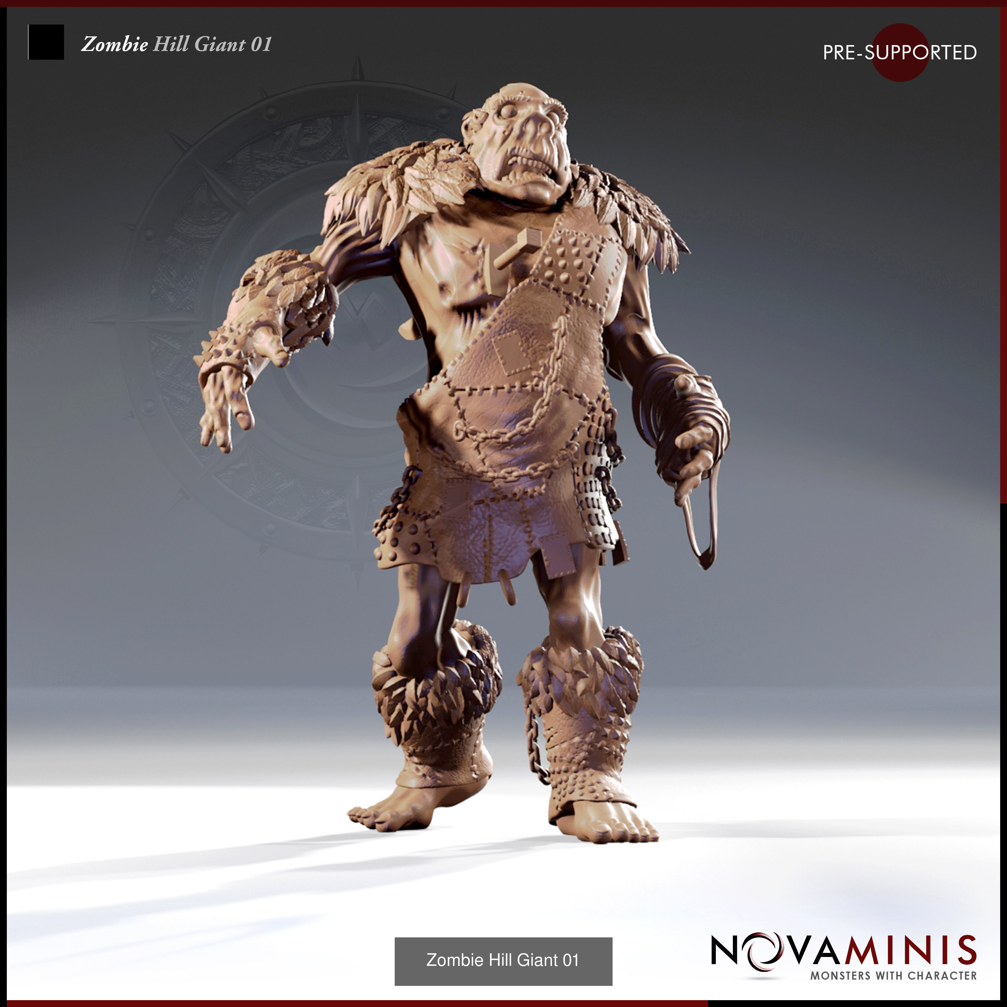 Motley Zombies - Mors Mihi Lucrum 3D Model Collection_24
