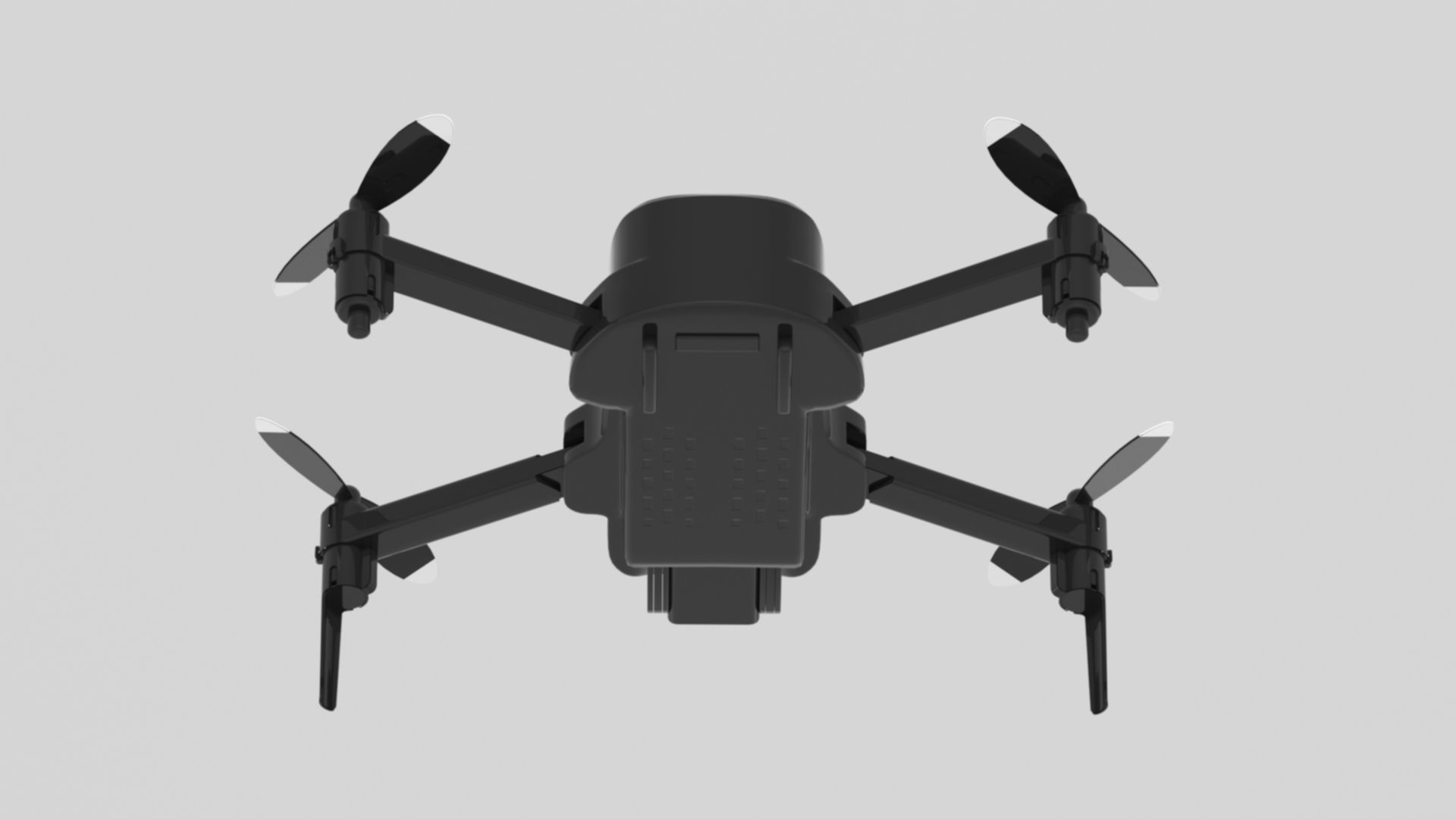 Drone with Camera for Adults Kids Low-poly 3D model_5