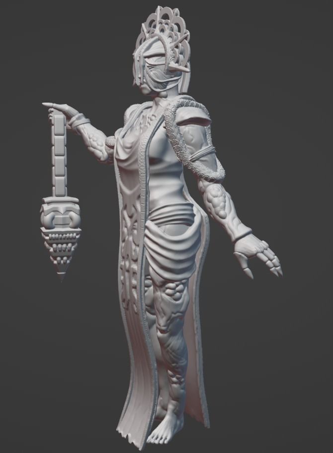 The Plague - Dead By Daylight Board Game Custom Model 3D print model_3