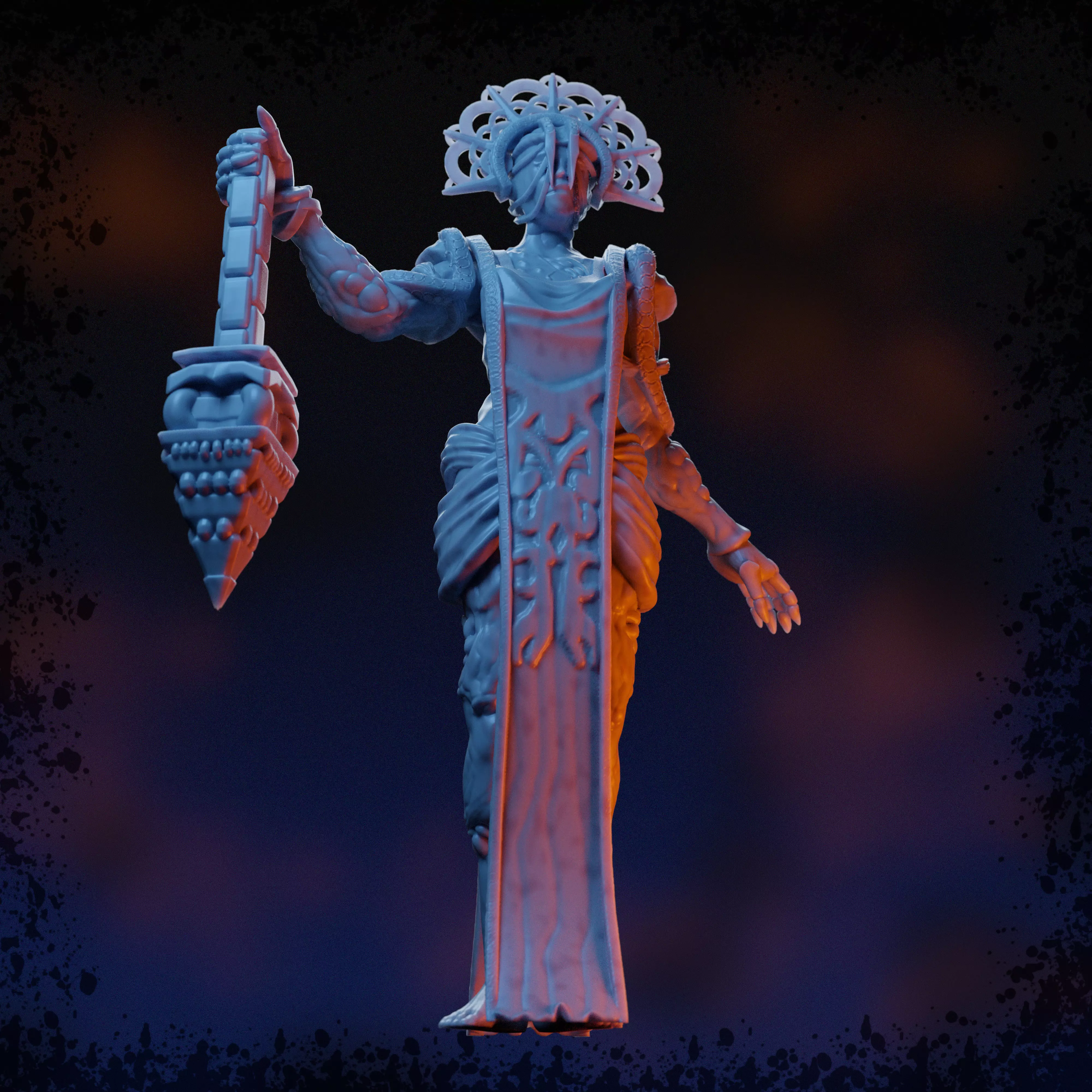 The Plague - Dead By Daylight Board Game Custom Model 3D print model_0