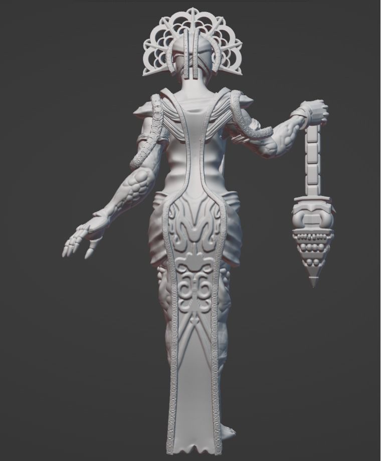 The Plague - Dead By Daylight Board Game Custom Model 3D print model_2