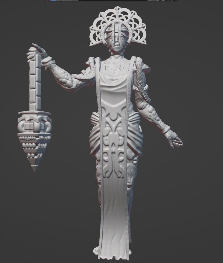 The Plague - Dead By Daylight Board Game Custom Model 3D print model_1