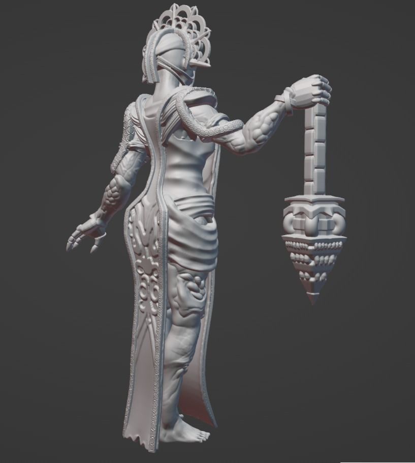 The Plague - Dead By Daylight Board Game Custom Model 3D print model_4