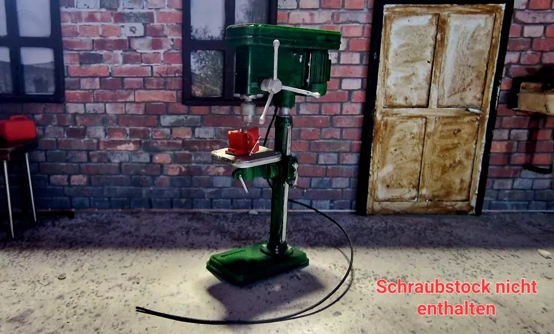 1 to 24 scale drilling machine 3D print model_0