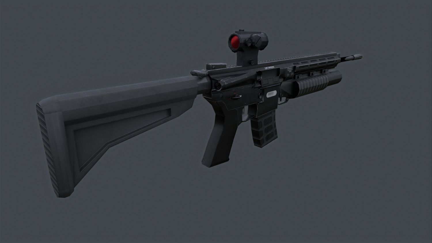 R-20 Rahe Low-poly 3D model_4