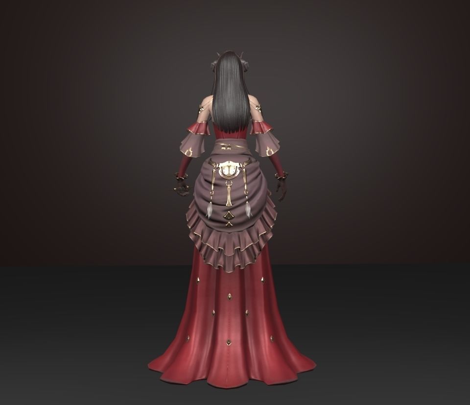 evelyn 3D model_4