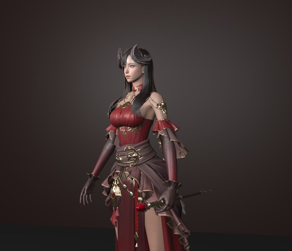 evelyn 3D model_2