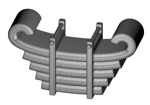 Rusty Bus Leaf Spring 3D model_4