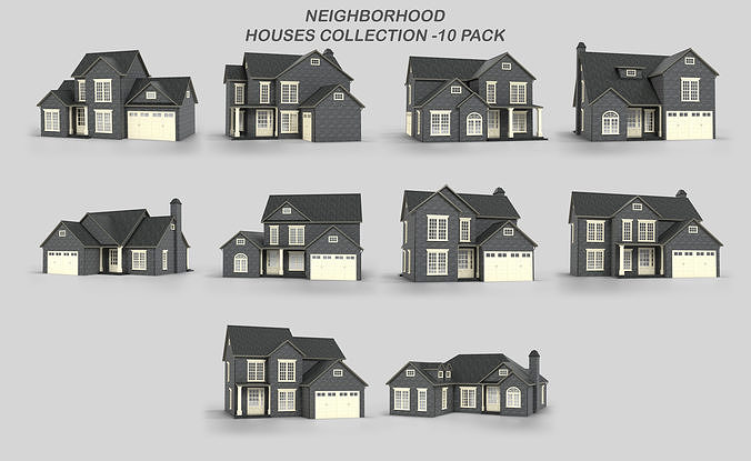 British House Design Collection 1-10 Pack T1 3