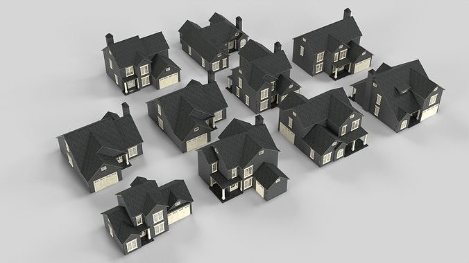British House Design Collection 1-10 Pack T1 2