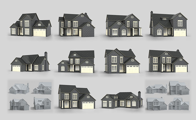 British House Design Collection 1-10 Pack T1 5