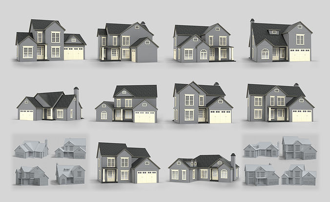 British House Design Collection 1-10 Pack T2 5