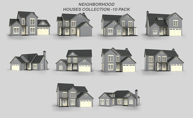 British House Design Collection 1-10 Pack T2 3