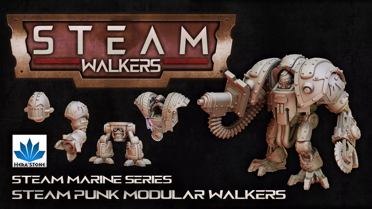 Steam Walkers 3D print model_0