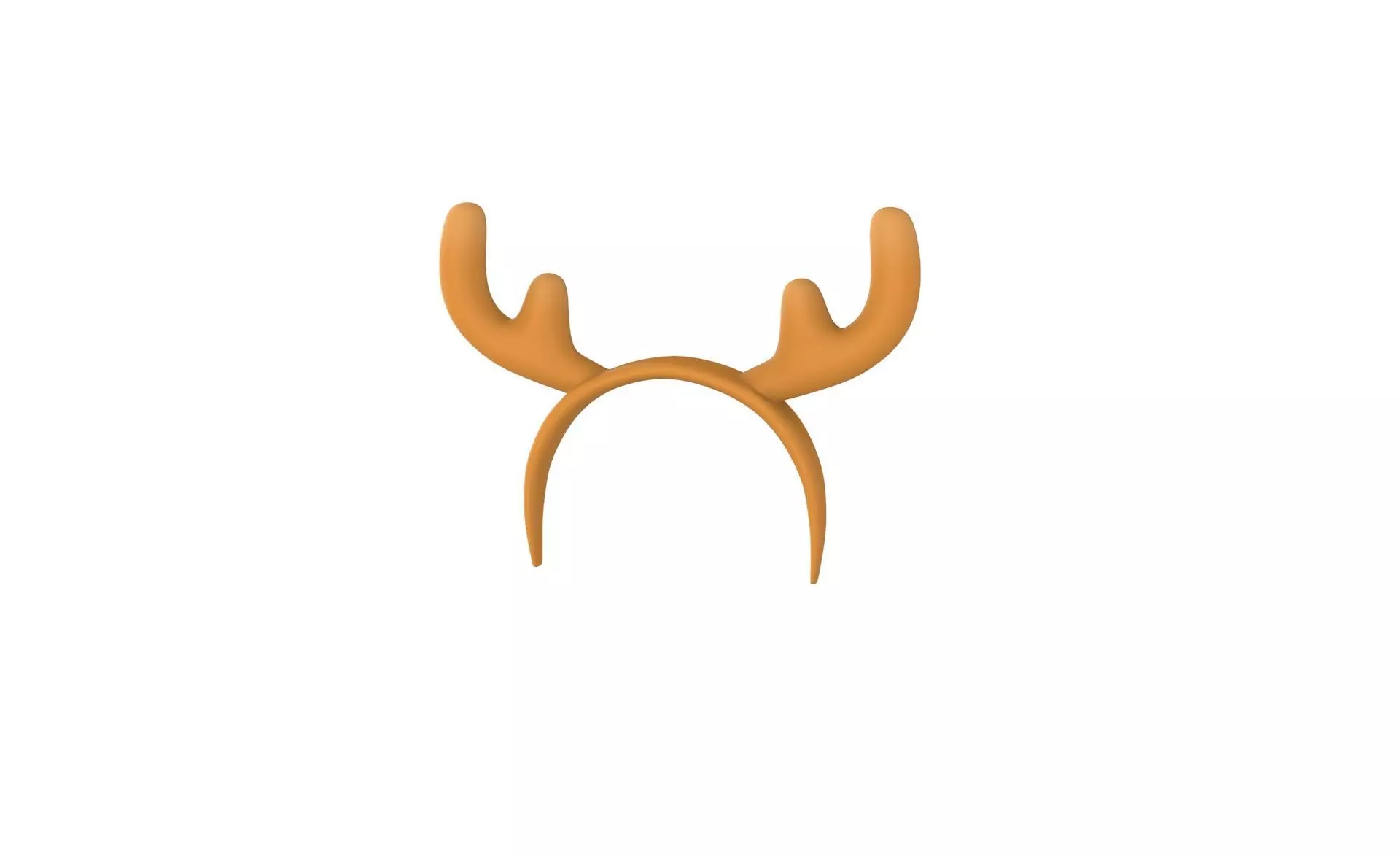 Prop42 Deer Headband Low-poly 3D model