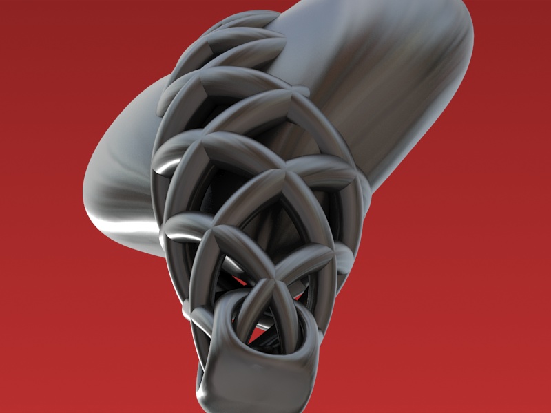 Strong Bonds Pendant 3D print model_5