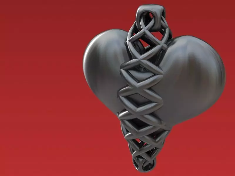 Strong Bonds Pendant 3D print model_0