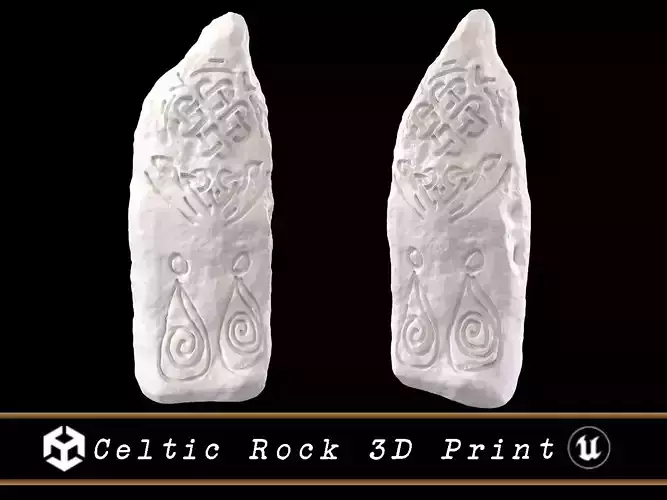 Celtic Rock 3D Print