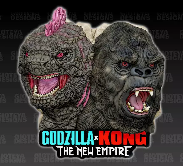 Godzilla x Kong The New Empire 3D model_0
