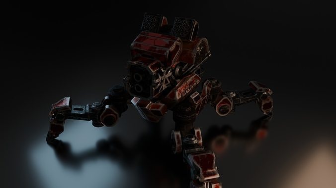 robot 3D model