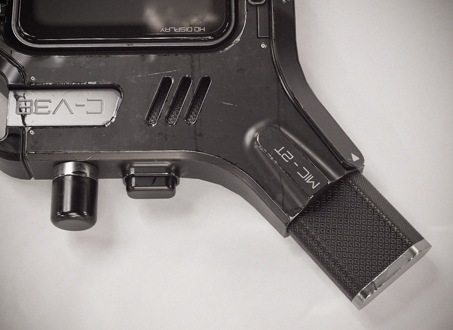 Sci-fi Controller V38 PBR Low-poly 3D model_13