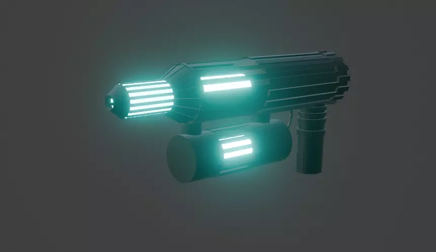 Ice Gun 3D model_0