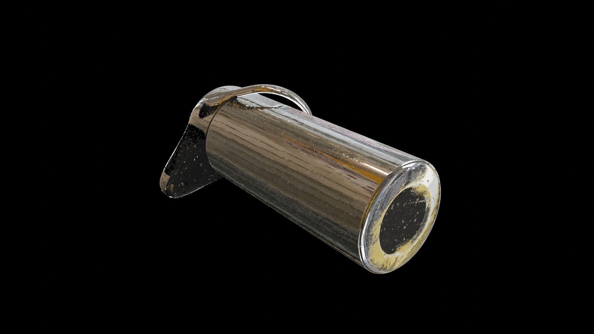 Vacuum Flask Bottle 3D Model 3D model_2